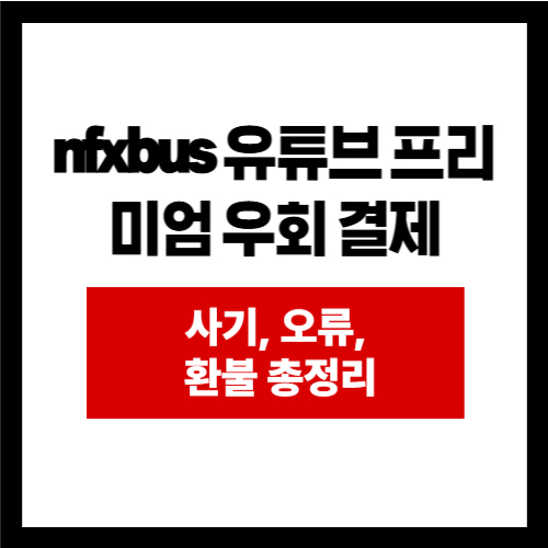 nfxbus 유튜브 프리미엄 우회 결제